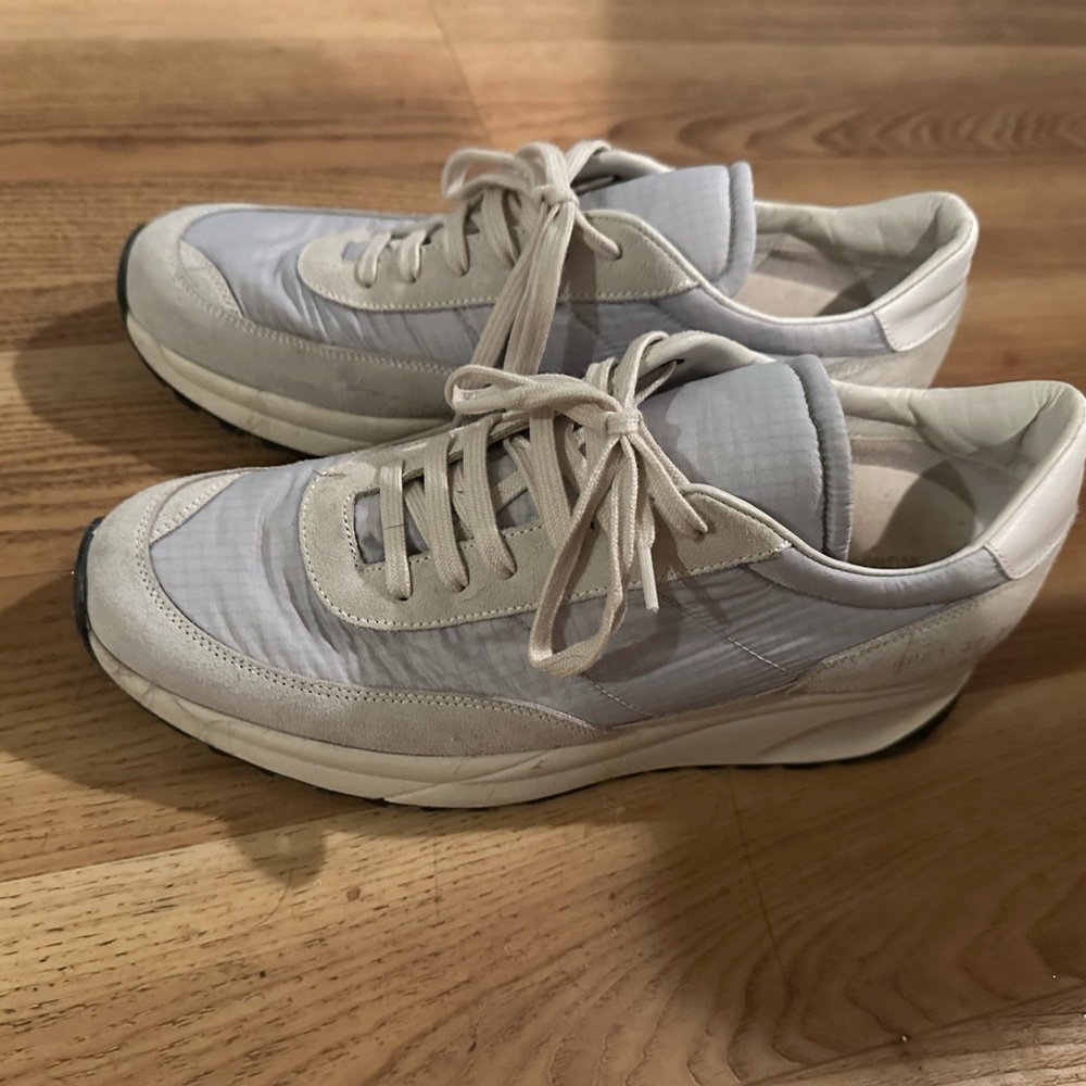Track 80 sneaker woman by common projects white tennis shoes size eu 39 us 8
